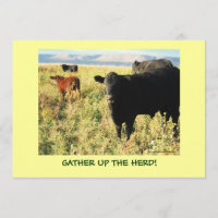 Have You Herd? Cattle Calves Western Party Shower