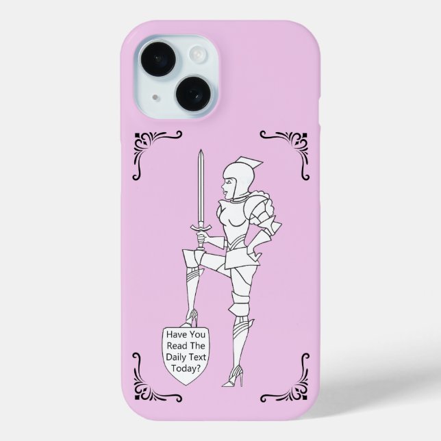 "Have You Read the Daily Text Today?" Case-Mate iPhone Case (Back)