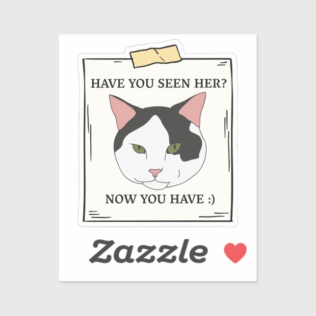 Have You Seen Cat Now You Have Pet Wanted (Sheet)