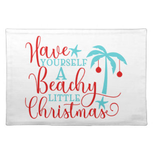 Have Yourself a Beachy Little Christmas Placemat
