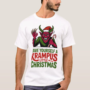 Have Yourself a Krampus Little Christmas Krampus L T-Shirt