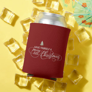 Have Yourself A Merry Little Christmas Cozy Winter Can Cooler