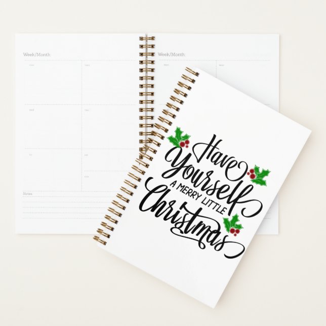 Have Yourself a Merry Little Christmas Holiday Planner (Display)