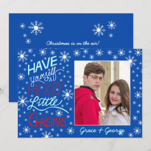 Have yourself a merry little Christmas Photo card