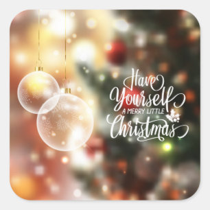 Have Yourself A Merry Little Christmas Sticker