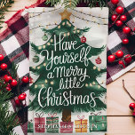 Have Yourself A Merry Little Christmas Tree Kitchen Towel<br><div class="desc">Add a cozy touch of Christmas to your kitchen with this charming towel featuring a beautifully decorated Christmas tree and the festive message "Have Yourself a Merry Little Christmas." With glowing string lights and colourful presents underneath, this kitchen towel brings the magic of the season to your home. Perfect for...</div>