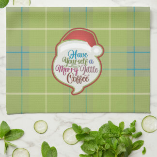 Have yourself a Merry Little Coffee Kitchen Towel