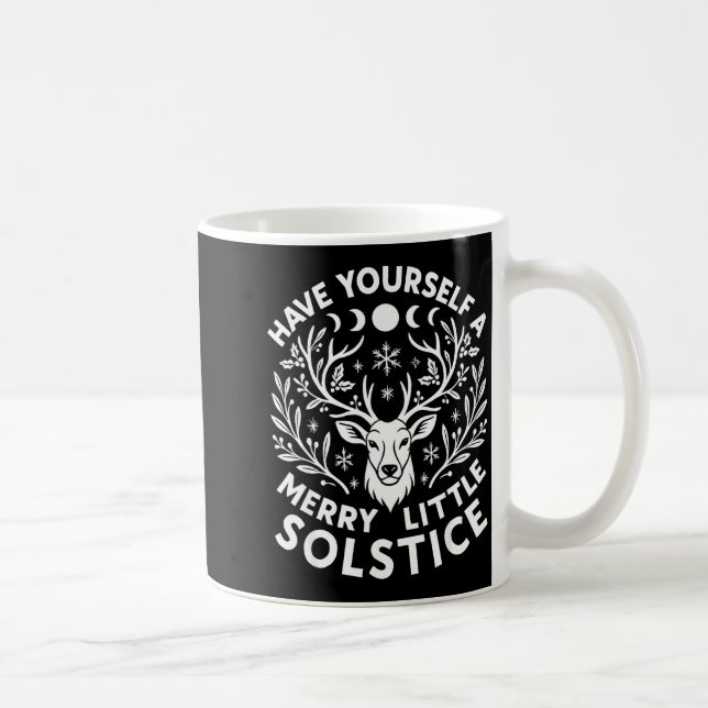 Have Yourself A Merry Little Solstice Christmas Pa Coffee Mug (Right)