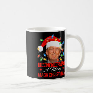 Have Yourself A Merry Mega Christmas Santa Funny T Coffee Mug