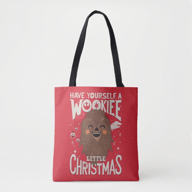 Have Yourself A Wookiee Little Christmas Tote Bag (Front)