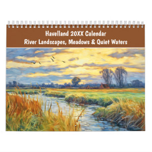 Havelland 2026 Calendar – River Landscapes, Meadow