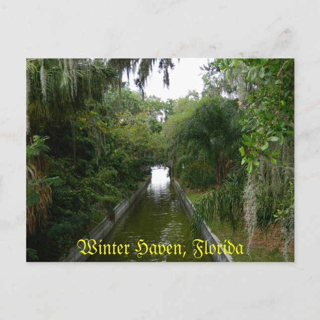 Haven d'hiver, carte postale Fl (Devant)