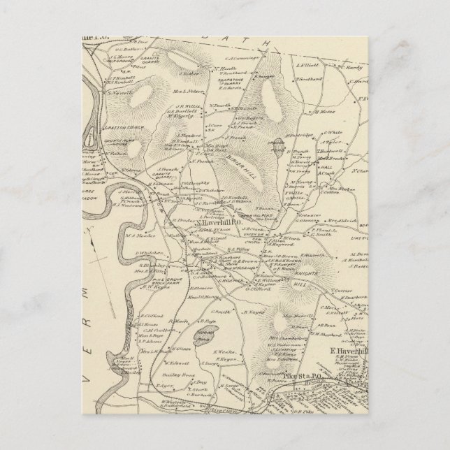 Haverhill, Grafton Co Postcard (Front)