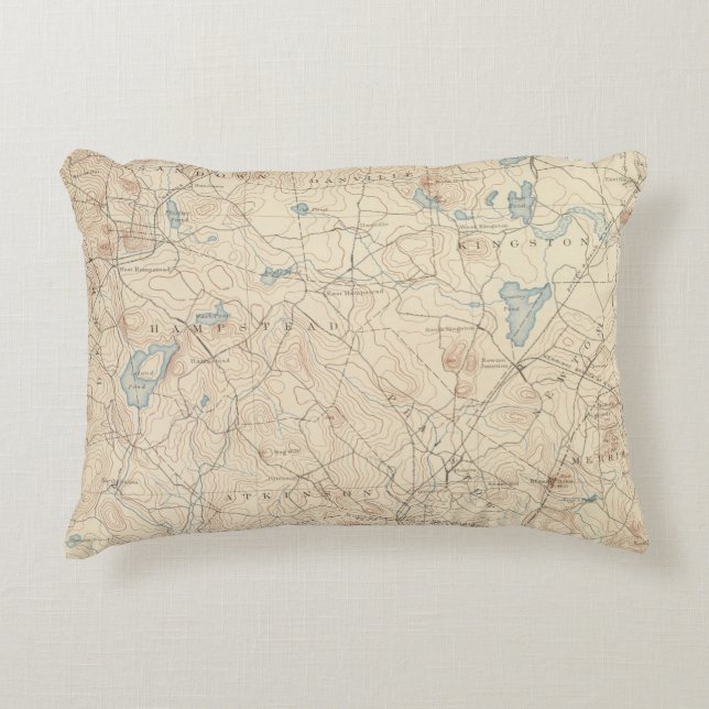 Haverhill, Massachusetts Decorative Pillow (Front)