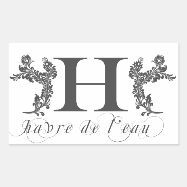 Haverleau : Sticker Rectangle (Devant)
