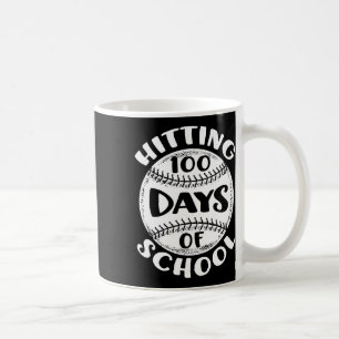 Having A Ball For 100 Days Of School 100th Basebal Coffee Mug