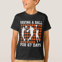 Having A Ball For 67 Days Basketball Player Studen