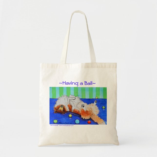 Having a Ball Tote Bag (Front)
