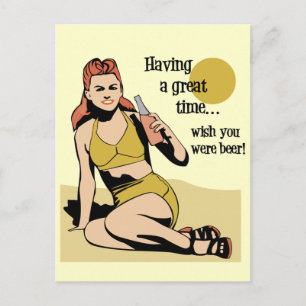 Having a Great Time Postcard