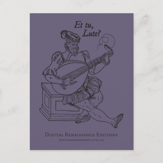 (Having a) Julius Seizure Postcard (Front)