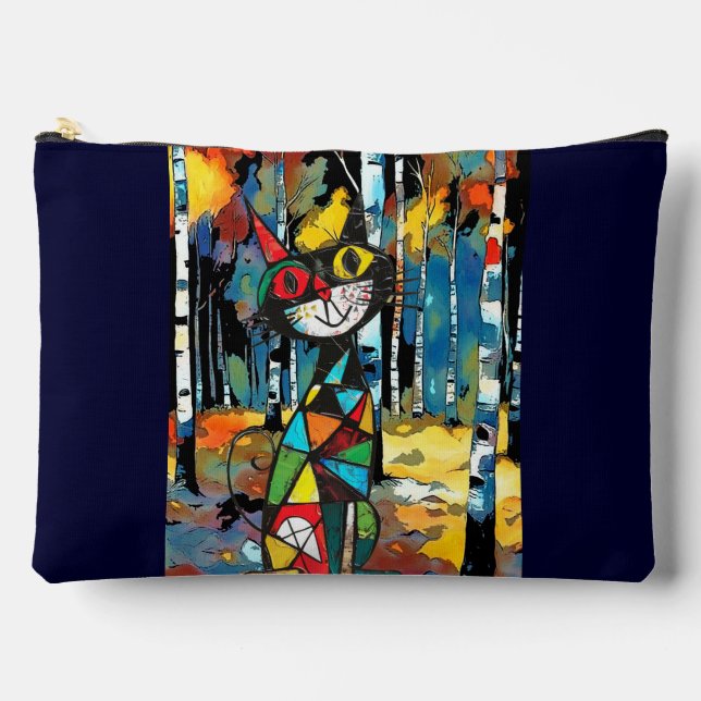 Having An Abstract Kinda Day Accessory Pouch (Front)