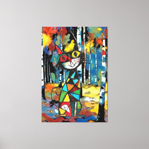 Having An Abstract Kinda Day Canvas Print