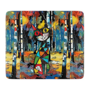Having An Abstract Kinda Day Cutting Board
