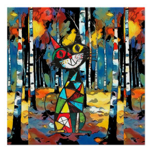 Having An Abstract Kinda Day Poster