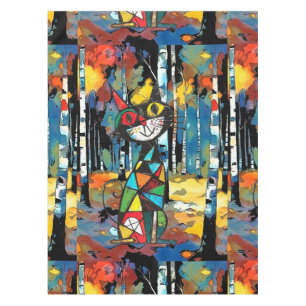 Having An Abstract Kinda Day Tablecloth