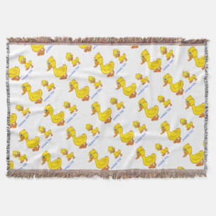 Having Fun Throw Blanket