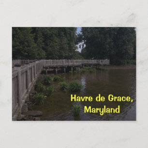 Havre de Grace Boardwalk Postcard