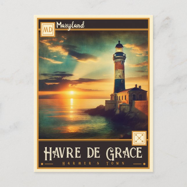 Havre de Grace, Maryland  | Vintage Postcard (Front)