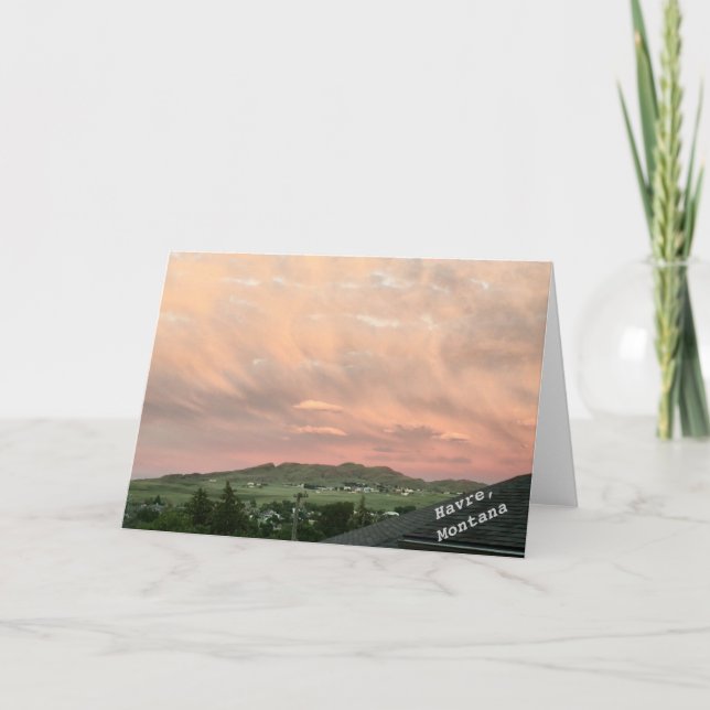 Havre Montana Card (Front)