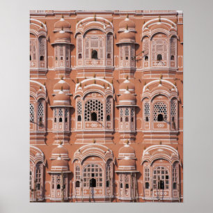 Hawa Mahal (Palace of Winds), Jaipur Poster