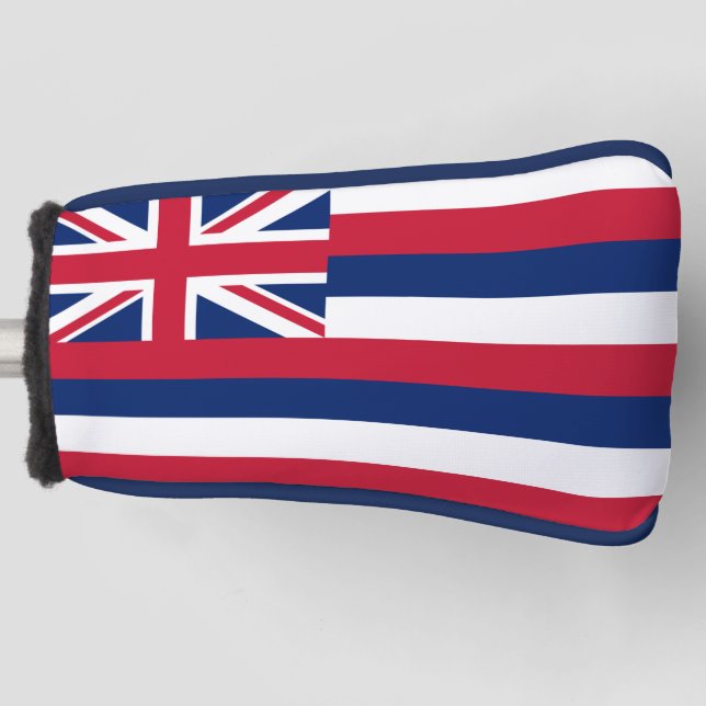 Hawai’i Flag Golf Head Cover (Front)