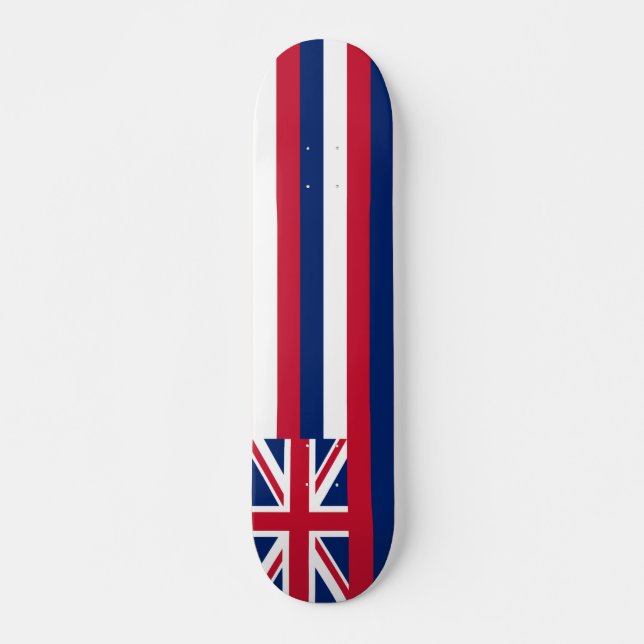 Hawai’i Flag Skateboard (Front)