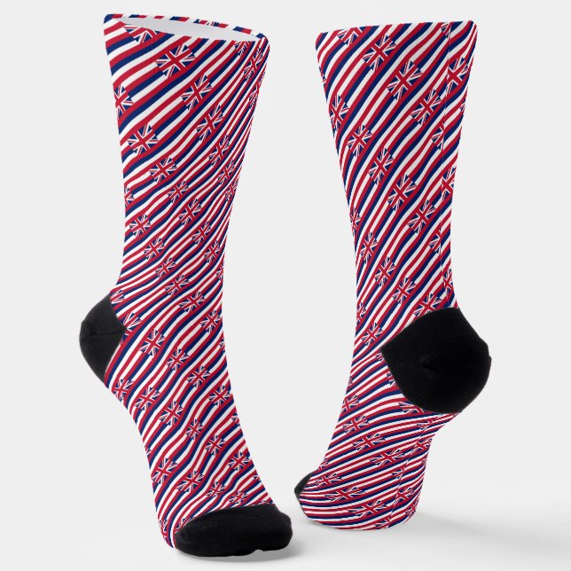 Hawai’i Flag Socks (Angled)