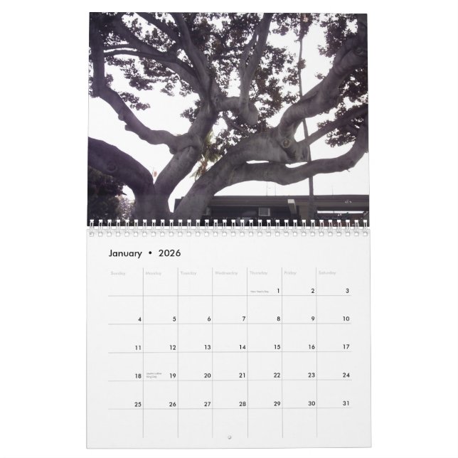 Hawaï le grand calendrier d'île (Jan 2026)