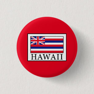Hawaii 1 Inch Round Button