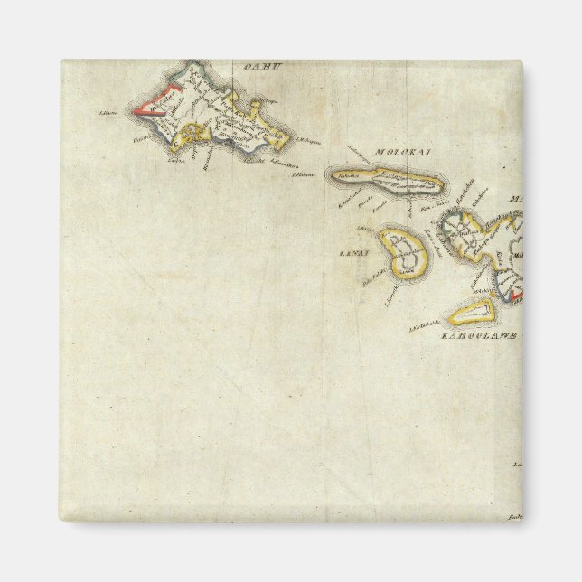 Hawaii 3 magnet (Front)