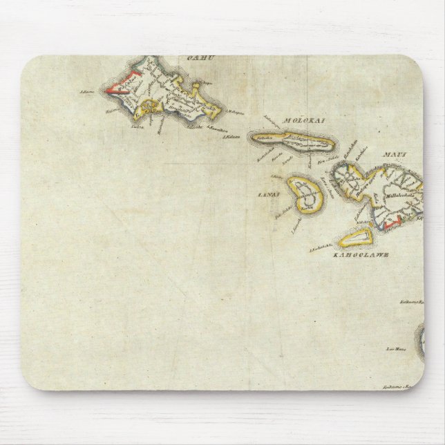 Hawaii 3 mouse pad (Front)