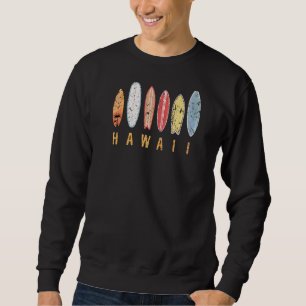 Hawaii 808 State Oahu Waikiki Maui Kona Kauai Hawa Sweatshirt