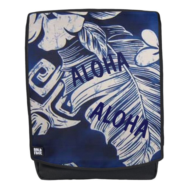 Hawaii Aloha Collection Backpack (Front)