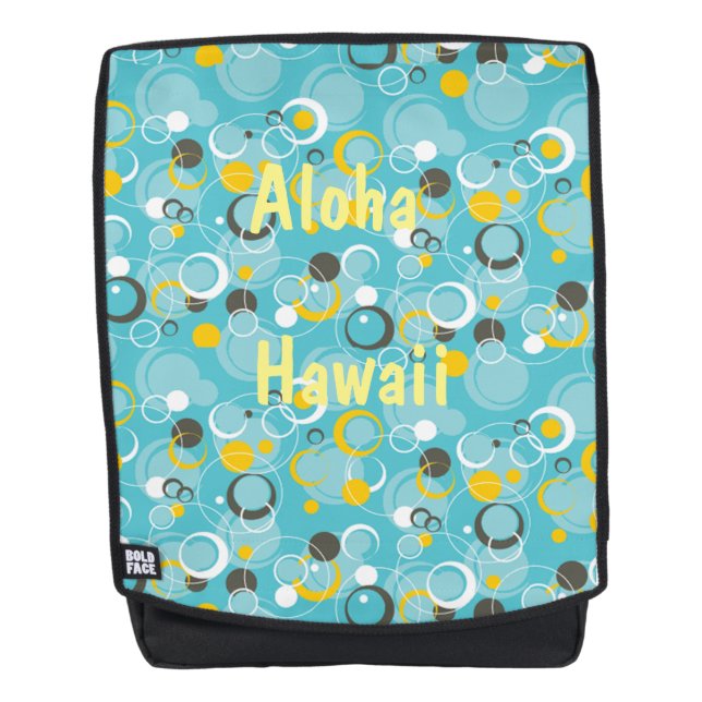 Hawaii Aloha Collection Backpack (Front)