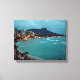 HAWAII ALOHA COLLECTION CANVAS PRINT