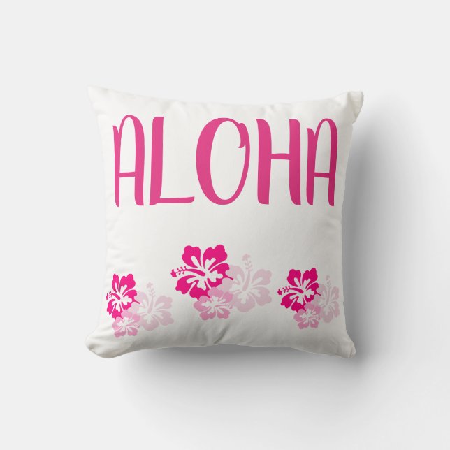 Hawaii Aloha Collection Jeter Oreiller (Recto)