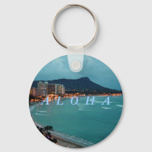 HAWAII ALOHA COLLECTION KEYCHAIN