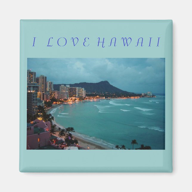 HAWAII ALOHA COLLECTION MAGNET (Front)