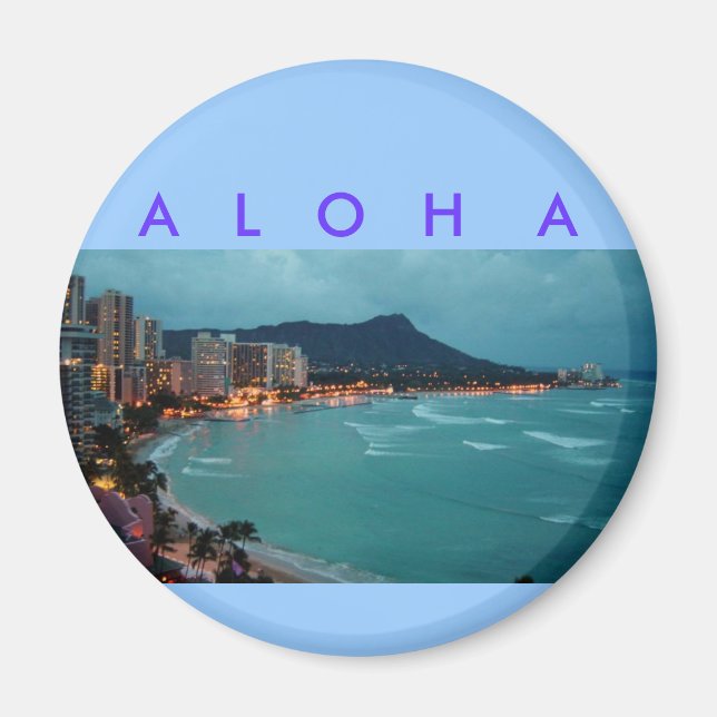 HAWAII ALOHA COLLECTION MAGNET (Front)