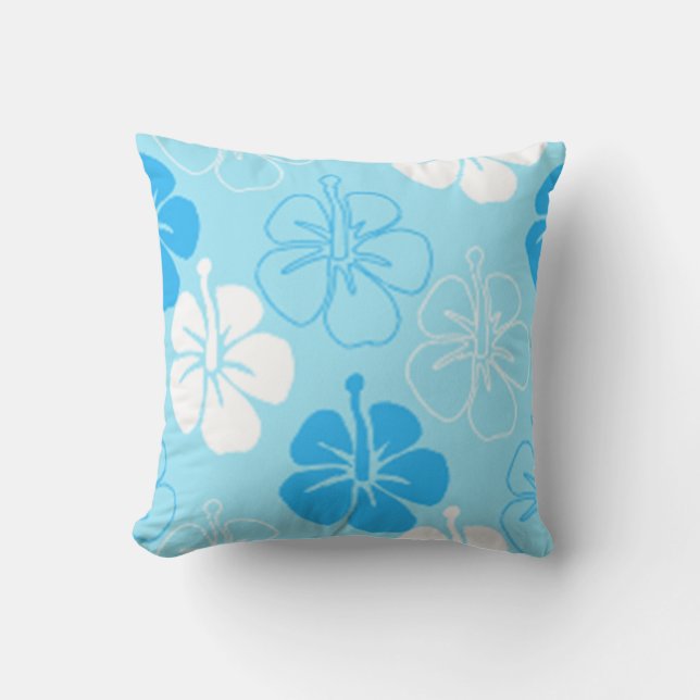 Hawaii Aloha Collection Throw Pillow (Front)